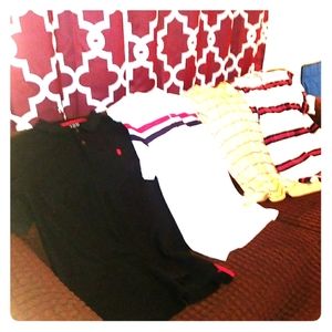 Mens Polo shirts - Izod, Van Heusen, Old Navy